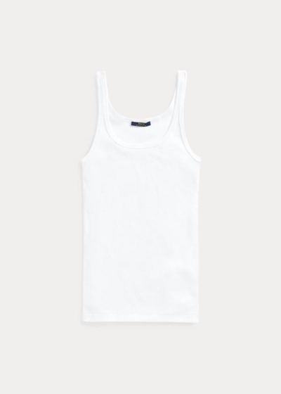 Women's Polo Ralph Lauren Cotton Tank Tops | 905136MWY